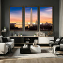 Washington DC Skyline Wall Art Canvas Print – Lincoln by MyGreatCanvas | Canvas Wall Art Prints | Photo Prints & Wall Decor