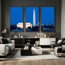 Washington DC Skyline Wall Art Canvas Print – Lincoln by MyGreatCanvas | Canvas Wall Art Prints | Photo Prints & Wall Decor