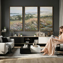 Katie Staples Hillside Canvas Wall Art — Coastal Wildflower by MyGreatCanvas | Canvas Wall Art Prints | Photo Prints & Wall Decor