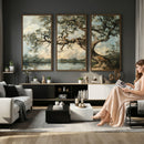 Old Oak Tree Canvas Wall Art, Turner Inspired Romantic by MyGreatCanvas | Canvas Wall Art Prints | Photo Prints & Wall Decor