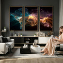 World Map and Global Flight Routes Map Canvas Wall Art, Worldwide Aviation Network Print, International Air Travel Wall Decor by MyGreatCanvas | Canvas Wall Art Prints | Photo Prints & Wall Decor