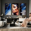 Abstract Michael Jackson Photo Wall Art Canvas Print by MyGreatCanvas | Canvas Wall Art Prints | Photo Prints & Wall Decor