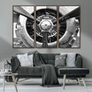 Vintage Airplane Wall Art Canvas Print by MyGreatCanvas | Canvas Wall Art Prints | Photo Prints & Wall Decor