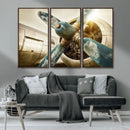 Vintage Airplane Canvas Print by MyGreatCanvas | Canvas Wall Art Prints | Photo Prints & Wall Decor