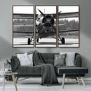 Wall Art Old War Plane Canvas Print by MyGreatCanvas | Canvas Wall Art Prints | Photo Prints & Wall Decor