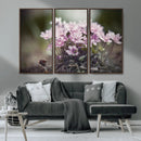 Pink Wild Flower Canvas Print by MyGreatCanvas | Canvas Wall Art Prints | Photo Prints & Wall Decor