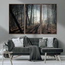 Dark Family and Tree Wall Art Canvas Print by MyGreatCanvas | Canvas Wall Art Prints | Photo Prints & Wall Decor