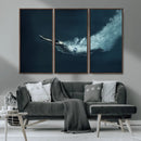 Swimmer Wall Art Canvas Print
