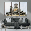 Buddha Statue Wall Art Canvas Print