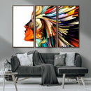 Profile Colors Canvas Print by MyGreatCanvas | Canvas Wall Art Prints | Photo Prints & Wall Decor