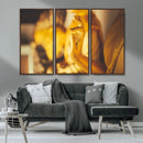 Gold Buddha Statue Hands Wall Art Canvas Print by MyGreatCanvas | Canvas Wall Art Prints | Photo Prints & Wall Decor