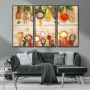 Kitchen Spice on the Table Wall Art, Kitchen Spice Wall Art by MyGreatCanvas | Canvas Wall Art Prints | Photo Prints & Wall Decor