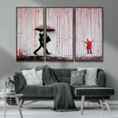 Banksy Wall Art Canvas Print, Framed Graffiti Art Picture by MyGreatCanvas | Canvas Wall Art Prints | Photo Prints & Wall Decor