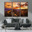 Mesmerizing Sunset from Grand Canyon Nal Park Wall Art,