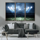 American Football Stadium Wall Art Canvas, American Football by MyGreatCanvas | Canvas Wall Art Prints | Photo Prints & Wall Decor