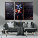 American Football Wall Art Canvas Print, Stadium Sport Wall by MyGreatCanvas | Canvas Wall Art Prints | Photo Prints & Wall Decor