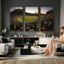 Oregon Stadium Canvas Wall Art - Captivating Game Day Scene