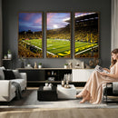 University of Oregon Ducks Football Team Print - Eugene