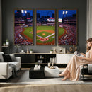 St. Louis Cardinals Baseball Team Print - Busch Stadium Wall
