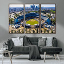 Los Angeles Dodgers Dodger Stadium Wall Art Canvas Print -