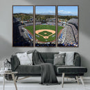 Los Angeles Dodgers Dodger Stadium Wall Art Canvas Print -