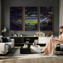 Los Angeles Dodgers Dodger Stadium Wall Art Canvas Print -