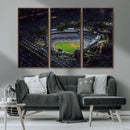 Los Angeles Dodgers Dodger Stadium Wall Art Canvas Print -