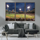 Boston Red Sox Baseball Team Print Canvas - Massachusetts