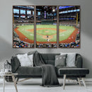 Texas Rangers Baseball Team Print - Arlington Globe Life