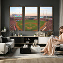 Cincinnati Reds Baseball Print Canvas- Cincinnati