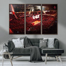Houston Rockets Basketball Team Print Canvas- Houston Toyota