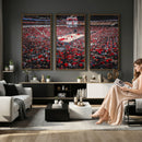 Louisville Cardinals Basketball Print Canvas - Louisville