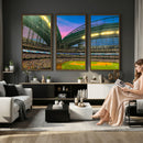 Milwaukee Brewers Baseball Team Print Canvas- American