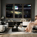 Milwaukee Bucks Basketball Print - Fiserv Forum Stadium Wall