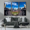 San Diego Padres Baseball Team Print - Petco Park Stadium by MyGreatCanvas | Canvas Wall Art Prints | Photo Prints & Wall Decor