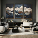 Wood Mountain Wall Art | Mountain Canvas Print Wood Decor | by MyGreatCanvas | Canvas Wall Art Prints | Photo Prints & Wall Decor