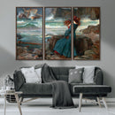 Miranda by the Shore Wall Art Canvas Print – Tempest Scene by MyGreatCanvas | Canvas Wall Art Prints | Photo Prints & Wall Decor