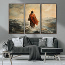 Jesus Walking on Water, Christian Wall Art, Jesus Christ by MyGreatCanvas | Canvas Wall Art Prints | Photo Prints & Wall Decor