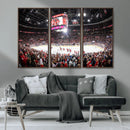 Amerant Bank Arena Wall Art Canvas Print - Basketball Arena by MyGreatCanvas | Canvas Wall Art Prints | Photo Prints & Wall Decor