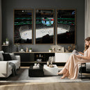 American Airlines Center Dallas Stars Wall Art Canvas Print