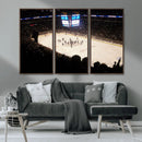 Canada Life Centre Wall Art | Winnipeg Jets Hockey Team by MyGreatCanvas | Canvas Wall Art Prints | Photo Prints & Wall Decor