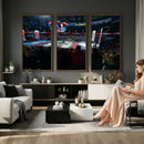 Rogers Arena Vancouver Canucks Ice Hockey Stadium Wall Art,