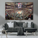 United Center Chicago Bulls Stadium Wall Art Canvas Print