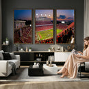 NC State Wolfpack Football Team Print - Raleigh