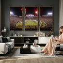 Framed Florida State Seminoles Football Team Print -