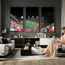 Houston Cougars Football Team Print - Houston TDECU Stadium