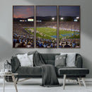 UCLA Bruins Football Team Print - Pasadena Rose Bowl Stadium