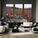 Virginia Cavaliers Football Team Print - Charlottesville Scott Stadium Print Wall Art Canvas by MyGreatCanvas | Canvas Wall Art Prints | Photo Prints & Wall Decor