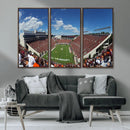 Virginia Tech Hokies Football Team Print - Blacksburg Lane
