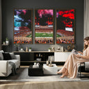 Virginia Tech Hokies Football Team Print - Blacksburg Lane